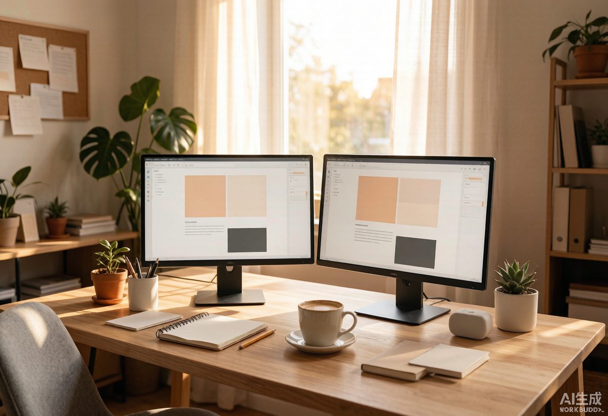 Web design workspace