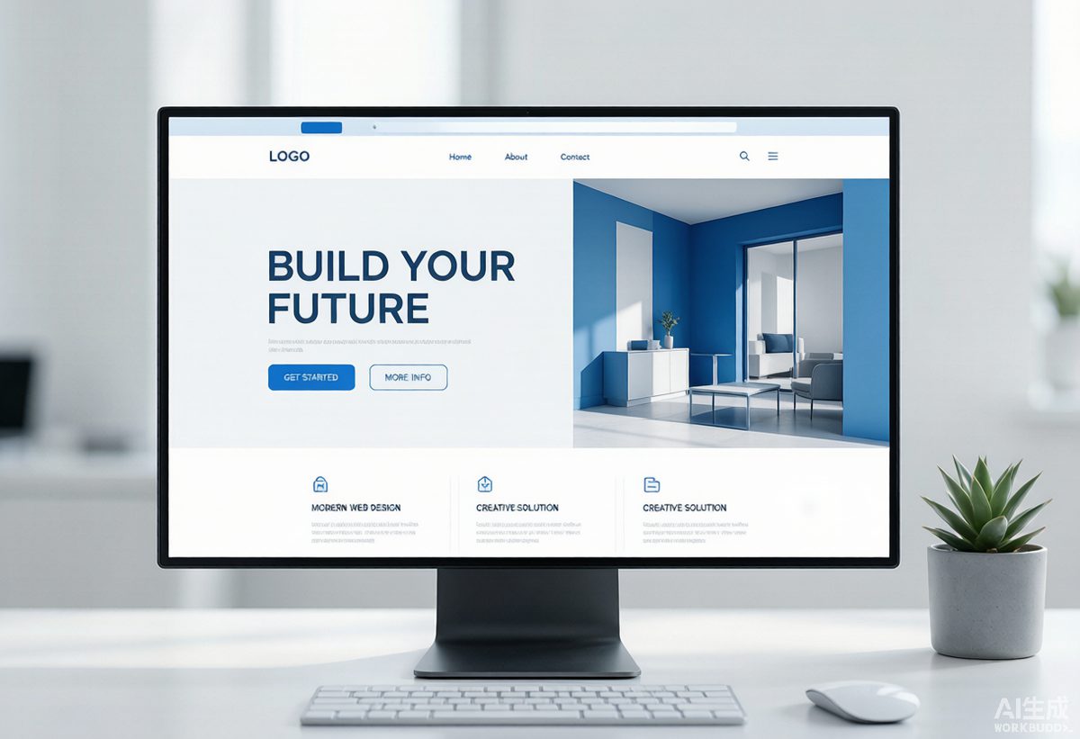 Modern website redesign